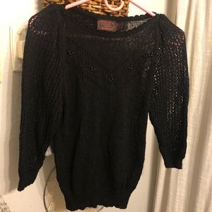 80s Intricate Sweater